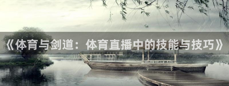 《体育与剑道：体育直播中的技能与技巧》